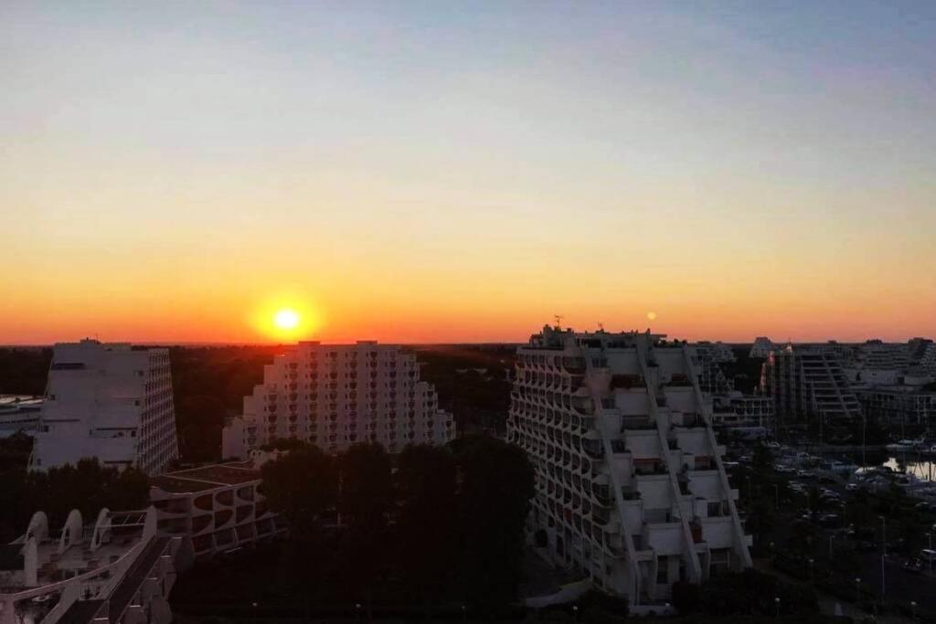 Vue Imprenable Sur Le Port, Proche Plages ! Apartment La Grande Motte Luaran gambar