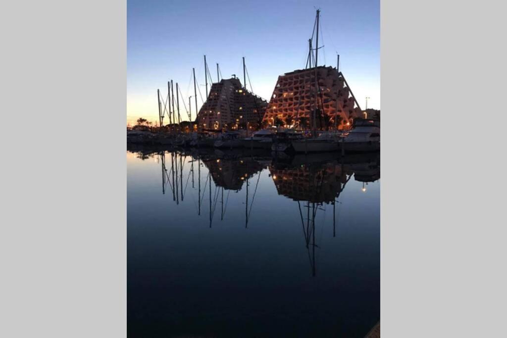Vue Imprenable Sur Le Port, Proche Plages ! Apartment La Grande Motte Luaran gambar